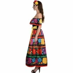 AMSCAN Sugar Skull Beauty Costume For Adults - Day Of The Dead -Cosplay Store 2024 P919326 02