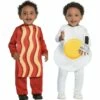 AMSCAN Breakfast Babies Bacon & Egg Twin Costumes -Cosplay Store 2024 P919413