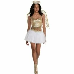 Adult Gilded Angel Costume