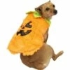 Fuzzy Halloween Pumpkin Costume For Dogs -Cosplay Store 2024 P923045