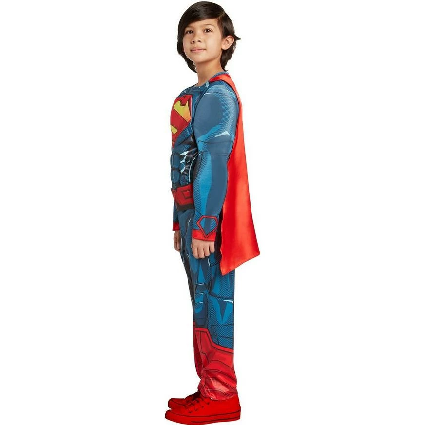 Superman Muscle Costume For Kids - Justice League 5 Superman Muscle Costume For Kids - Justice League - Image 3