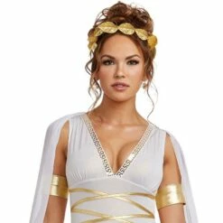 Adult Venus Goddess Costume 8 Adult Venus Goddess Costume -Cosplay Store 2024 P925602 02