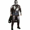 AMSCAN Adult Mandalorian Plus Size Deluxe Costume - Star Wars: The Mandalorian Season 2 -Cosplay Store 2024 P926639