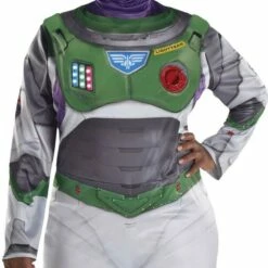 Adult Light-Up Buzz Lightyear Space Ranger Alpha Plus Size Costume - Lightyear -Cosplay Store 2024 P938717 02