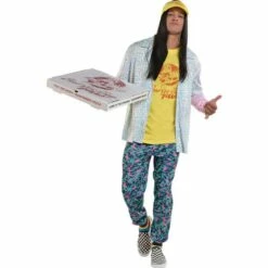 Adult Argyle Surfer Boy Pizza Delivery Costume - Stranger Things 4 -Cosplay Store 2024 P938765 03