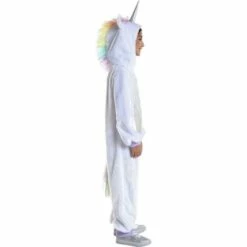 Kids' Iridescent Unicorn One Piece Zipster Costume -Cosplay Store 2024 P941049 03
