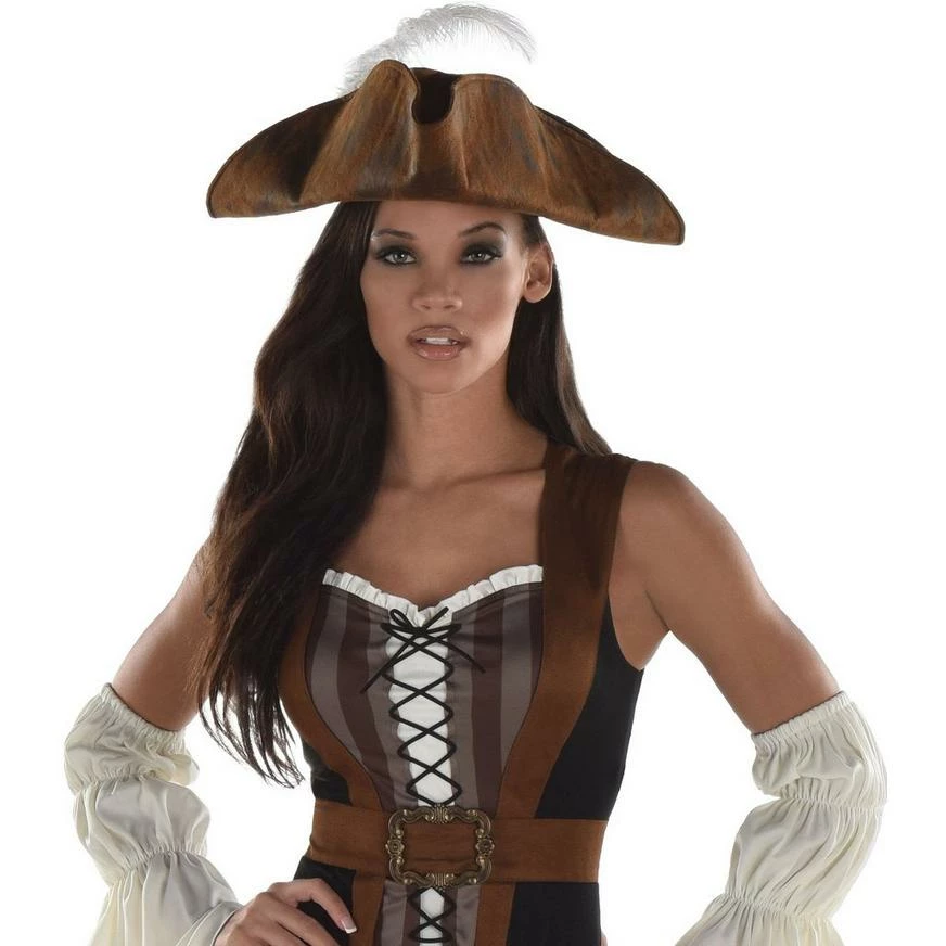 Women's Shipwrecked Pirate Costume 4 Women's Shipwrecked Pirate Costume - Image 2
