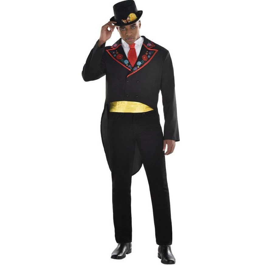 Adult Dapper Day Of The Dead Costume 3 Adult Dapper Day Of The Dead Costume