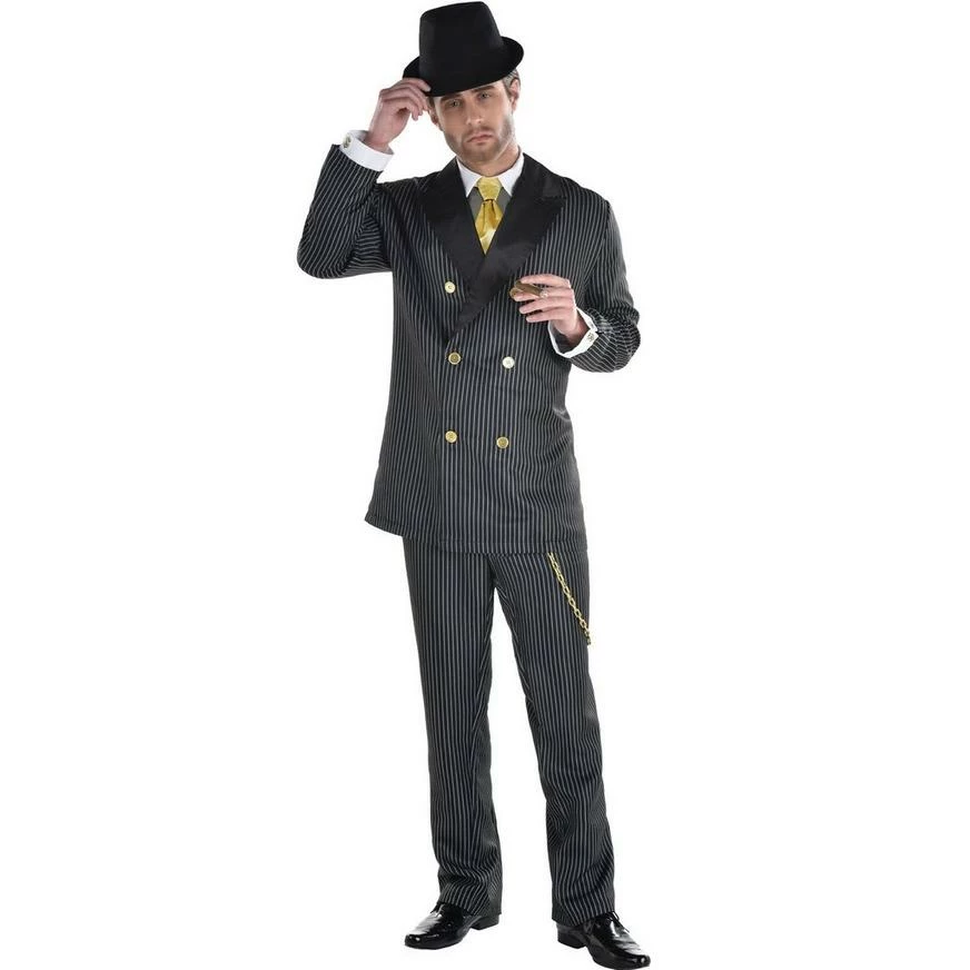 Adult Head Honcho Costume - 20s Gangster 3 Adult Head Honcho Costume - 20s Gangster