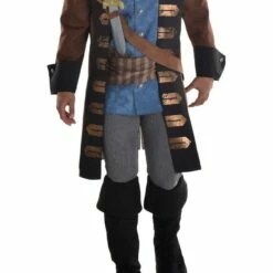 Men's Shipwrecked Pirate Costume -Cosplay Store 2024 P941102 02