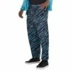 Adult Black & Teal Zebra 90s Beach Pants -Cosplay Store 2024 P942203