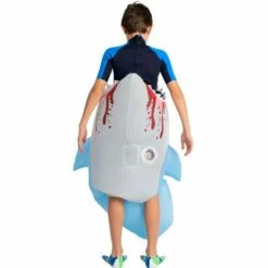Kids' Inflatable Man-Eating Shark Costume -Cosplay Store 2024 P942637 02