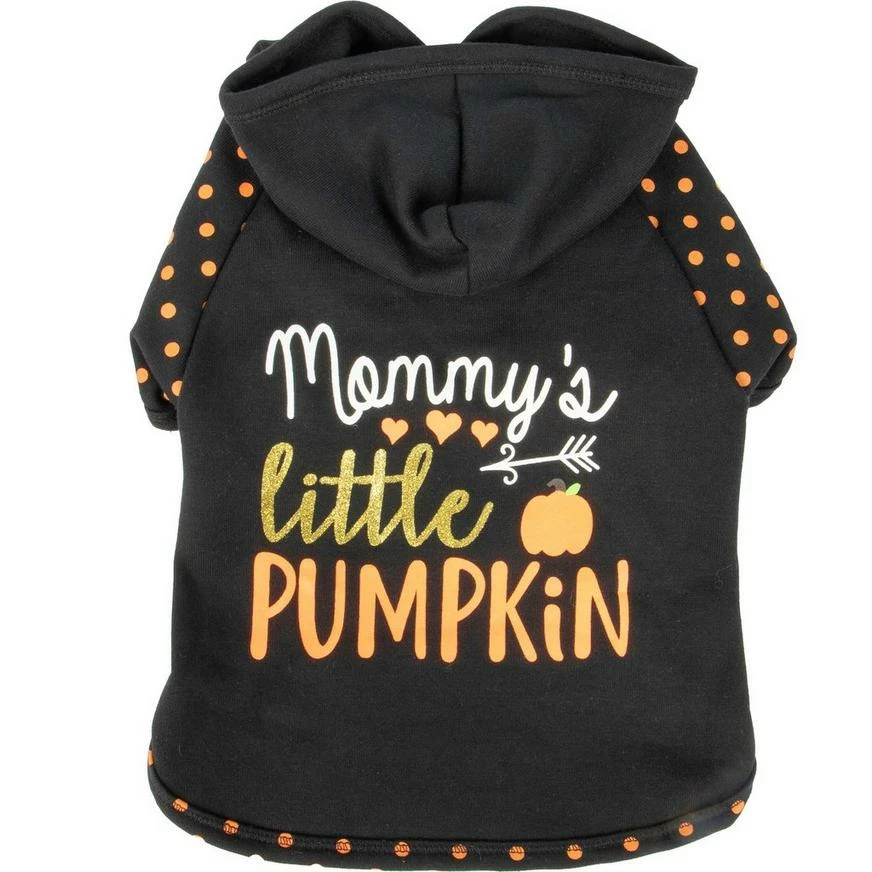Mommy's Little Pumpkin Dog Hoodie 4 Mommy's Little Pumpkin Dog Hoodie - Image 2